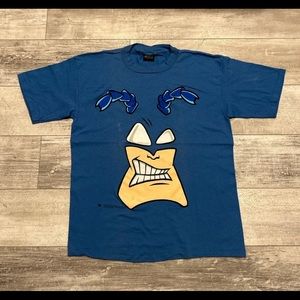 Vintage 90s The Tick Graphic Tshirt Changes Comic Movie Tv Show Promo Lg 1994